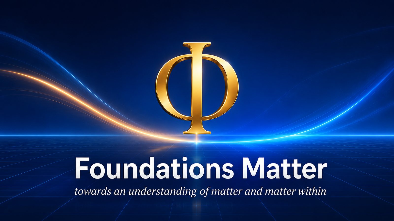 Foundations Matter course poster