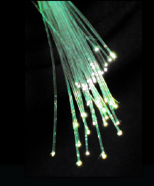 Photonics laboratory experiment with green laser light